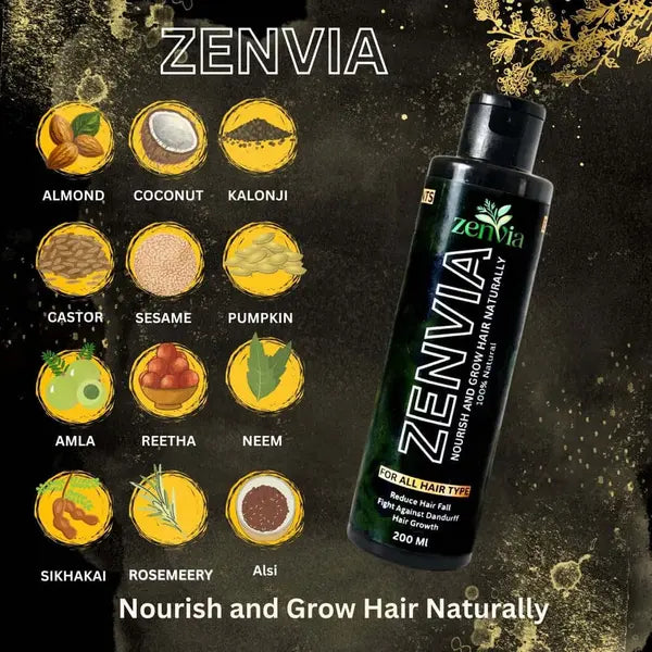 Zenvia Herbal Hair Oil